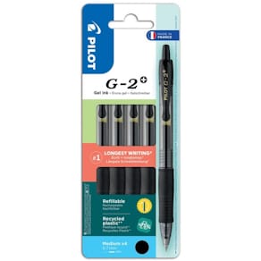 Gelpenna PILOT G2 Plus 0,7 svart 4/fp