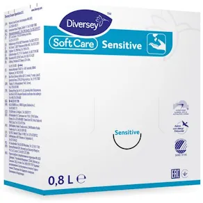 Tvål Soft Care Line Sensitive H22, 800ml, 6st
