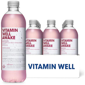 Dryck VITAMIN WELL Awake Hallon 50cl