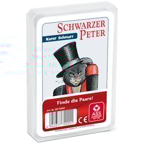 Kartenspiel ASS Quartett Schwarzer Peter, 33 Karten
