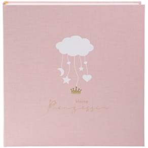 Fotoalbum Goldbuch Wolkenpoesie Baby, rosa