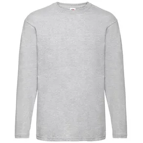 T-shirt Långärmad FRUIT gråmelange L