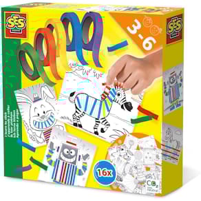 Bastelset SES Creative Montessori Ich lerne kleben