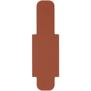 Stecksignal Leitz, braun, 50 Stück