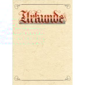 Urkundenvordruck RNK Neutral, A4