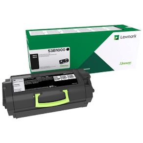 Toner LEXMARK 53B2000 Svart