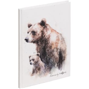 Notizbuch PAGNA Save me No.5, A5, Bär
