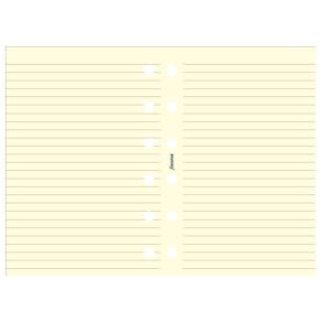 Pocket Anteckningsblad Linjerade Créme