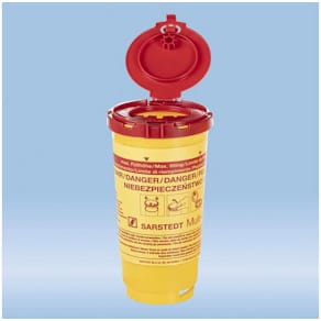 Kanylburk + lock MultiSafe plast 0,5L