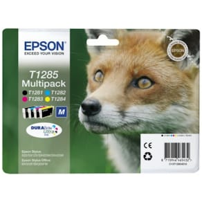 Tintenpatronen Epson T1285 Value Pack schwarz cyan magenta gelb