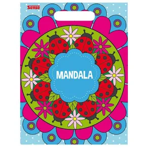 Målarbok Mandala 24 sidor