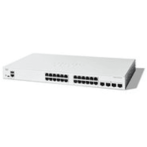 Cisco Catalyst 1200-24T-4X - Switch - L3 - smart - 24 x