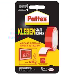 Klebeband Pattex Kleben statt Bohren, 1,5 m