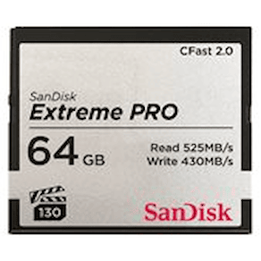 SanDisk Extreme Pro - Flash-minneskort - 64 GB - CFast 2.0