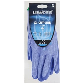 Schutzhandschuh XCELLENT XC-Cut-E, hellblau, Gr. 7, 1 Paar