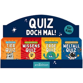 Spielkarten ARS EDITION Quiz doch mal!, 4 Titel sort.