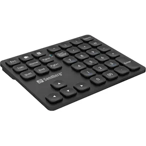 Sandberg Wireless Numeric Keypad Pro, Black