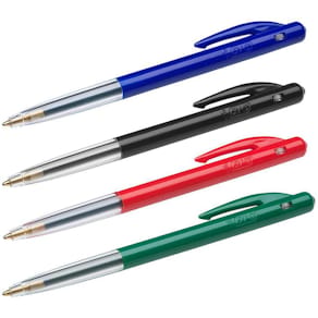 Bläckkulpenna BIC Clic M10 Medium Blå, 1.0mm, dokumentäkta, 50st