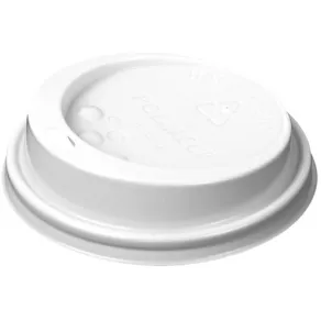 Lock till 250ml bägare vit 100/fp