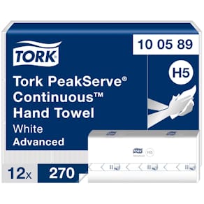 Pappershandduk TORK Advanced H5 PeakServe, 3240/FP