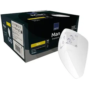 Inkoskydd ABENA Man Zero 18,4x18cm 24/fp