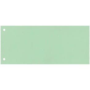 Trennstreifen Q-CONNECT, 10,5 x 24 cm, 100 St., grün