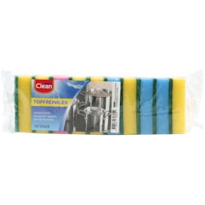 Scheuerschwamm CLEAN, 10 Stück
