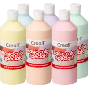 Pastellfärg CREALL Pastell 6x500ml 6/fp