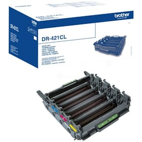 Trommeleinheit Brother DR-421CL, schwarz, cyan, magenta, gelb