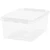 Förvaringsbox med lock 14 L transparent