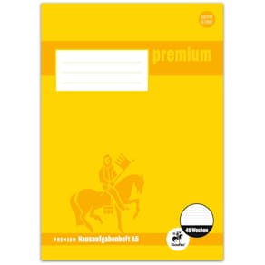 Hausaufgabenheft Staufen Premium Academy, A5, 48 Wochen