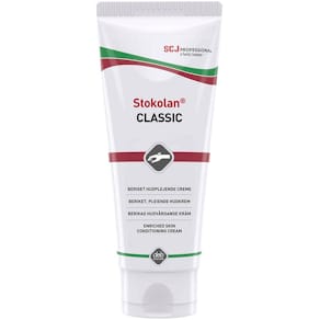 Håndcreme Deb Stokolan Classic, plejende, rør hvid