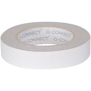 Montageband Q-CONNECT, doppelseitig, weiß