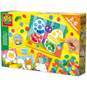 Bastelset SES Creative Montessori, Farben & Materialien