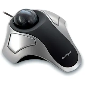 Kensington Trackball Orbit Optical Wired, Silver/Black