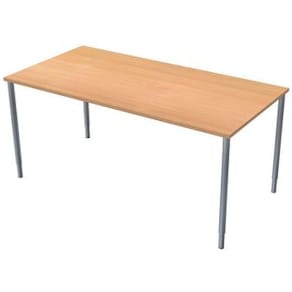 Bord frist 160x80cm boklaminat/grå