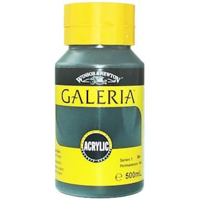 Akrylfärg Galeria Svart, 500ml