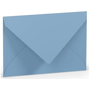 Briefumschlag Rössler Paperado, C7, SF, dunkelblau gerippt