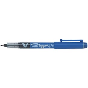 Fineliner Pilot V-Sign Pen, blauw