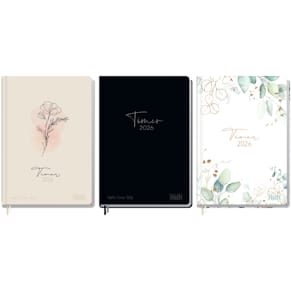 Terminplaner Häfft Timer, A5, 2026, sortiert