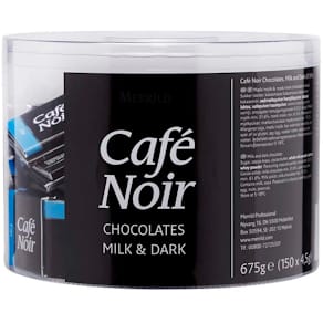 Chokolade Cafe Noir mørk, flowpack, 300 stk