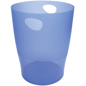 Papiermand Exacompta Iderama, ijsblauw, 15 liter