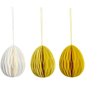 Osterbehang Ei Wabe, sortiert