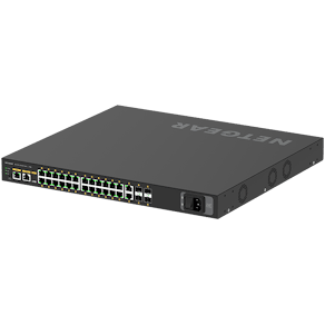 NETGEAR AV Line M4250-26G4XF-PoE+ - Switch - L3 - Administrerad