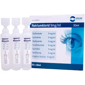 Spolvätska Natriumklorid 30ml 20/fp