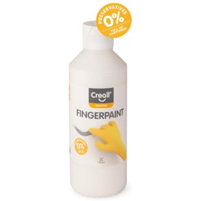 Fingerfärg CREALL 250ml vit