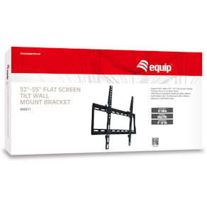 TV-Wandhalterung Equip neigbar, 410x455x25 mm, 35 kg