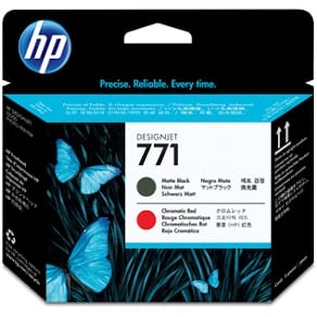 HP 771 Matte black/chromatic red printhead