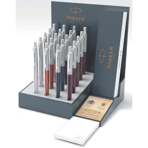 Balpen Parker Jotter, display 20 stuks, geassorteerde kleuren