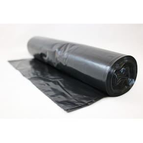 Plastsäck LD R100% 70L 40my svart 25/rl